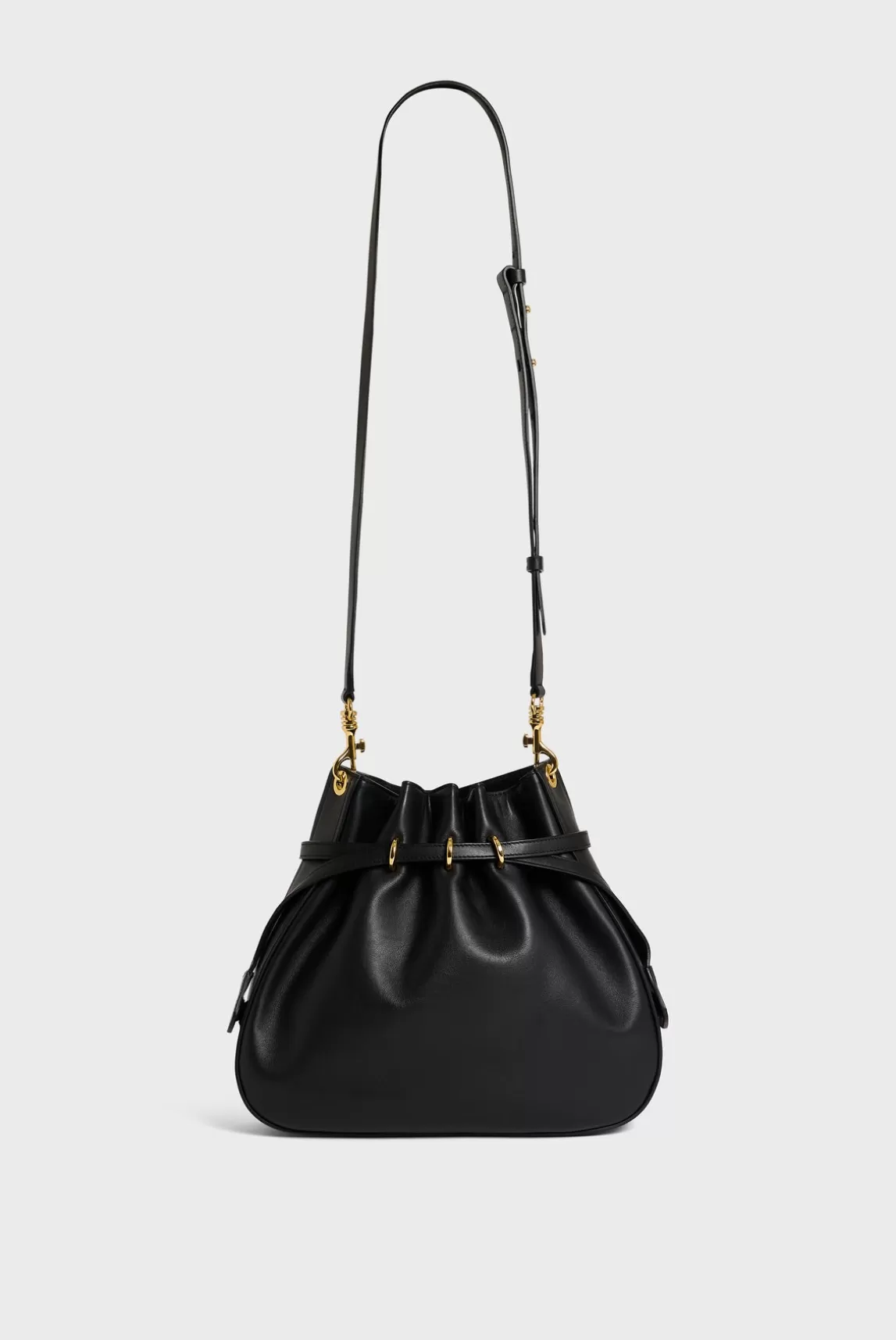 Fashion Gerard Darel Bucket bag in leather - LE ROMY Noir