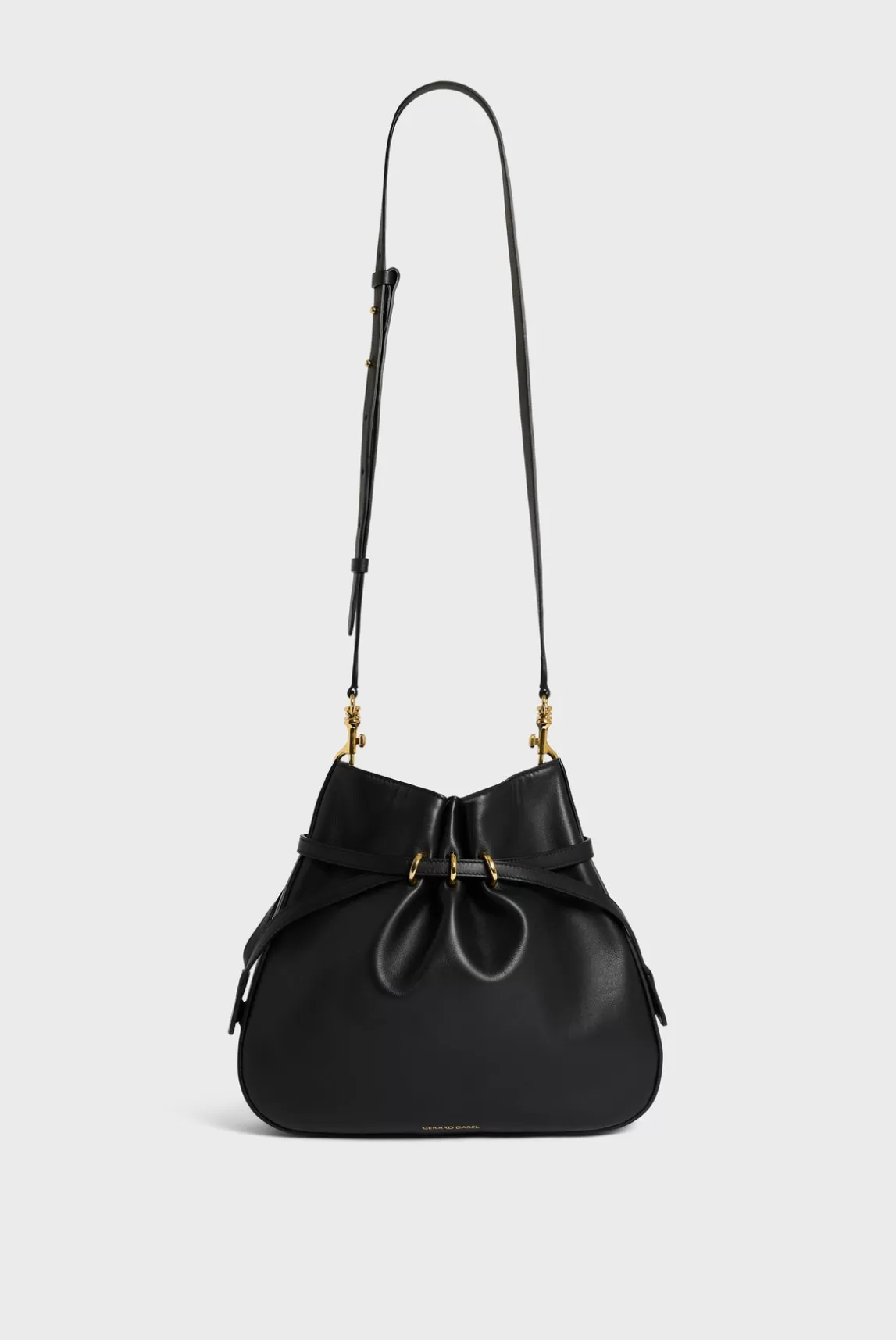 Fashion Gerard Darel Bucket bag in leather - LE ROMY Noir