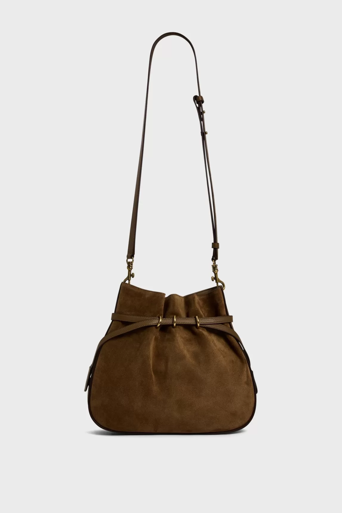 Best Sale Gerard Darel Bucket bag in suede leather - ROMY Toundra