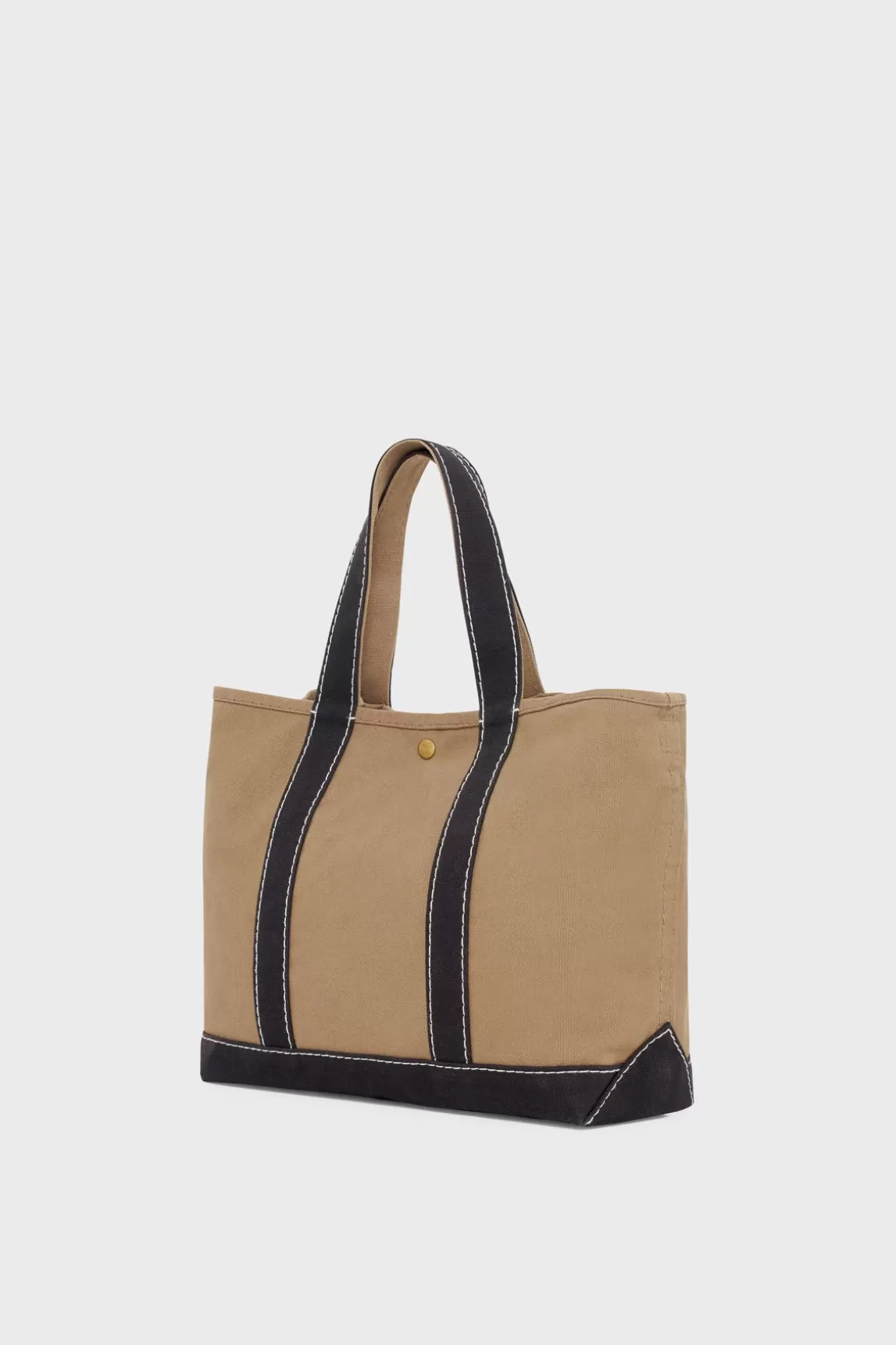 Discount Gerard Darel Canvas shopping bag - LEON Kaki/Noir