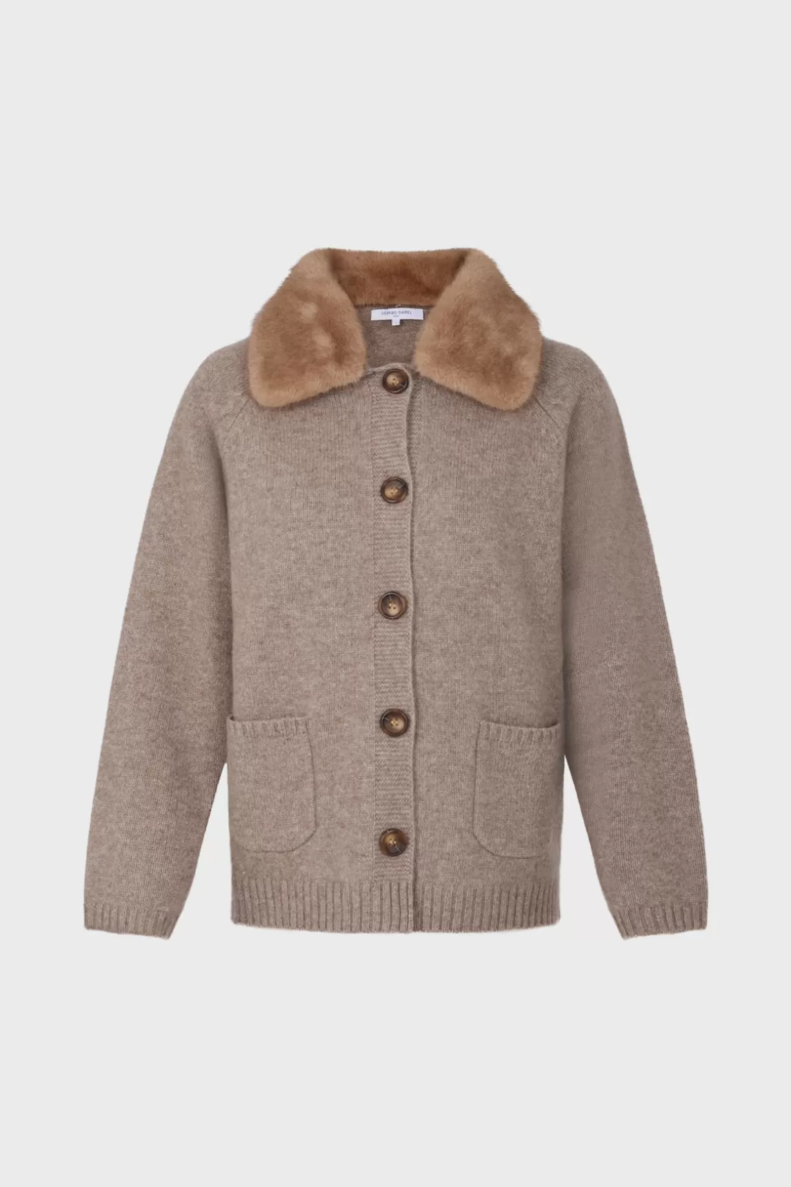 Best Gerard Darel Cashmere cardigan - LEONIE Sand