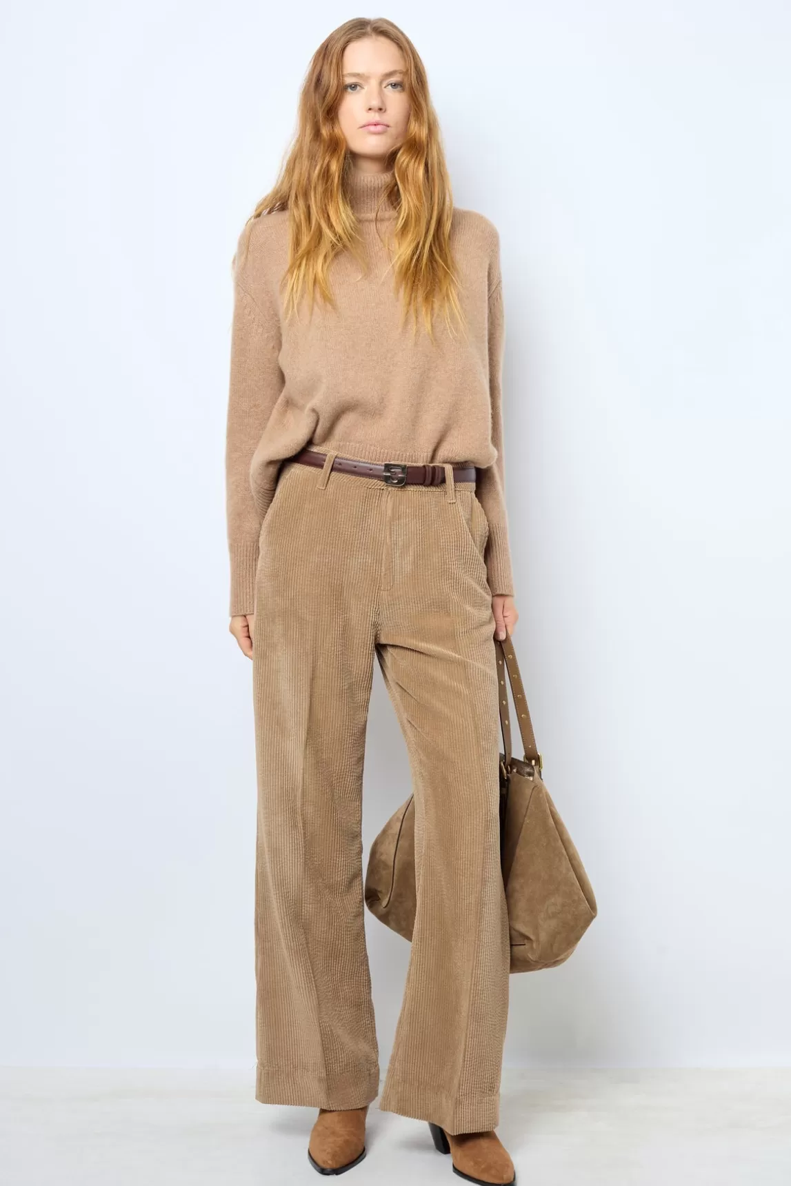 Cheap Gerard Darel Corduroy pants - NOEMIE Sable