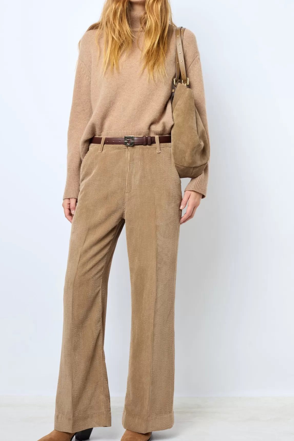 Cheap Gerard Darel Corduroy pants - NOEMIE Sable