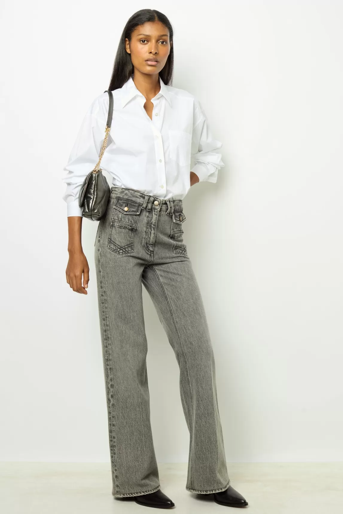 Best Sale Gerard Darel Cotton poplin shirt -CASTILL"])self.__next_f.push([1,"E White