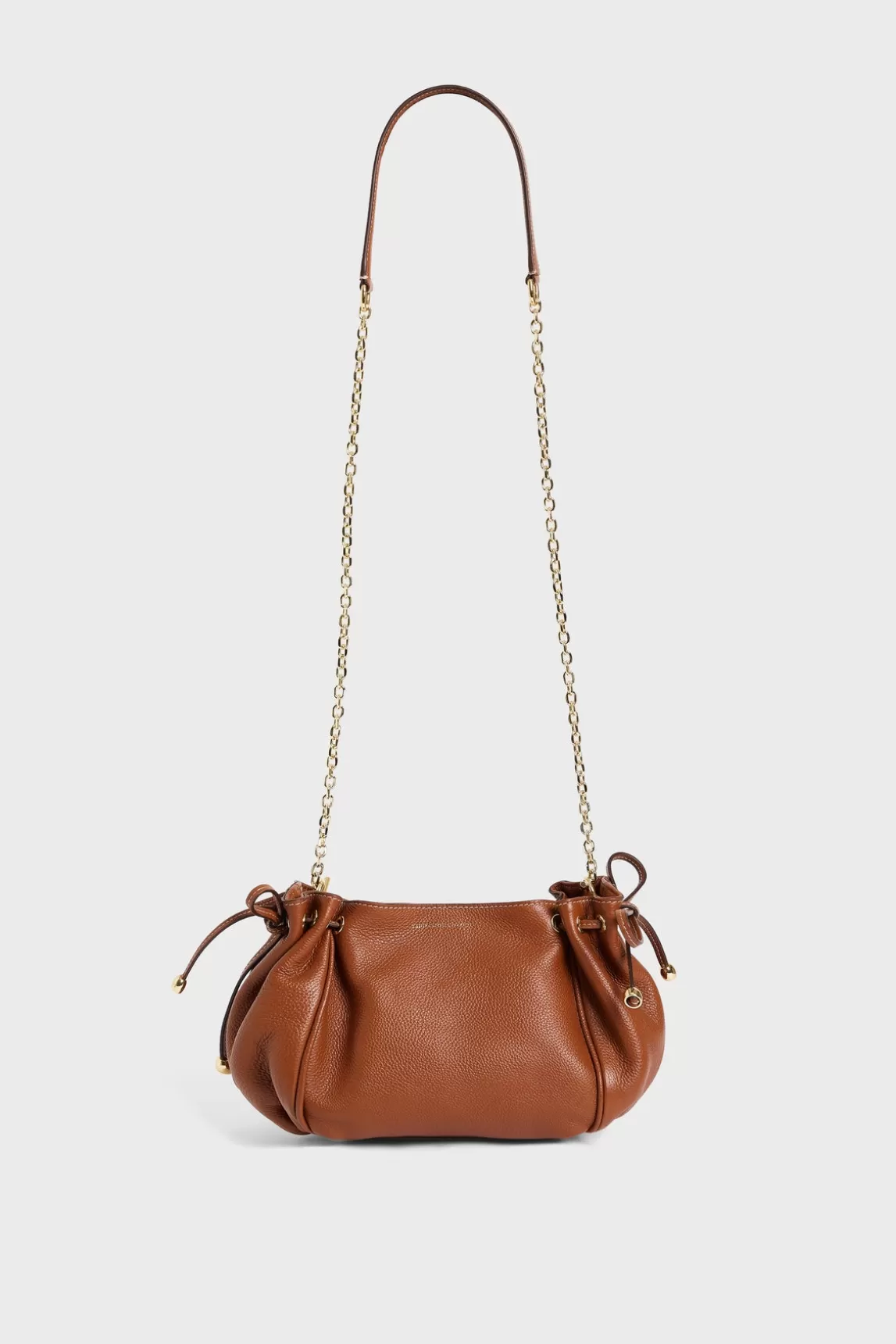 Fashion Gerard Darel Crossbody bag in leather - LE MINI 24 Tan