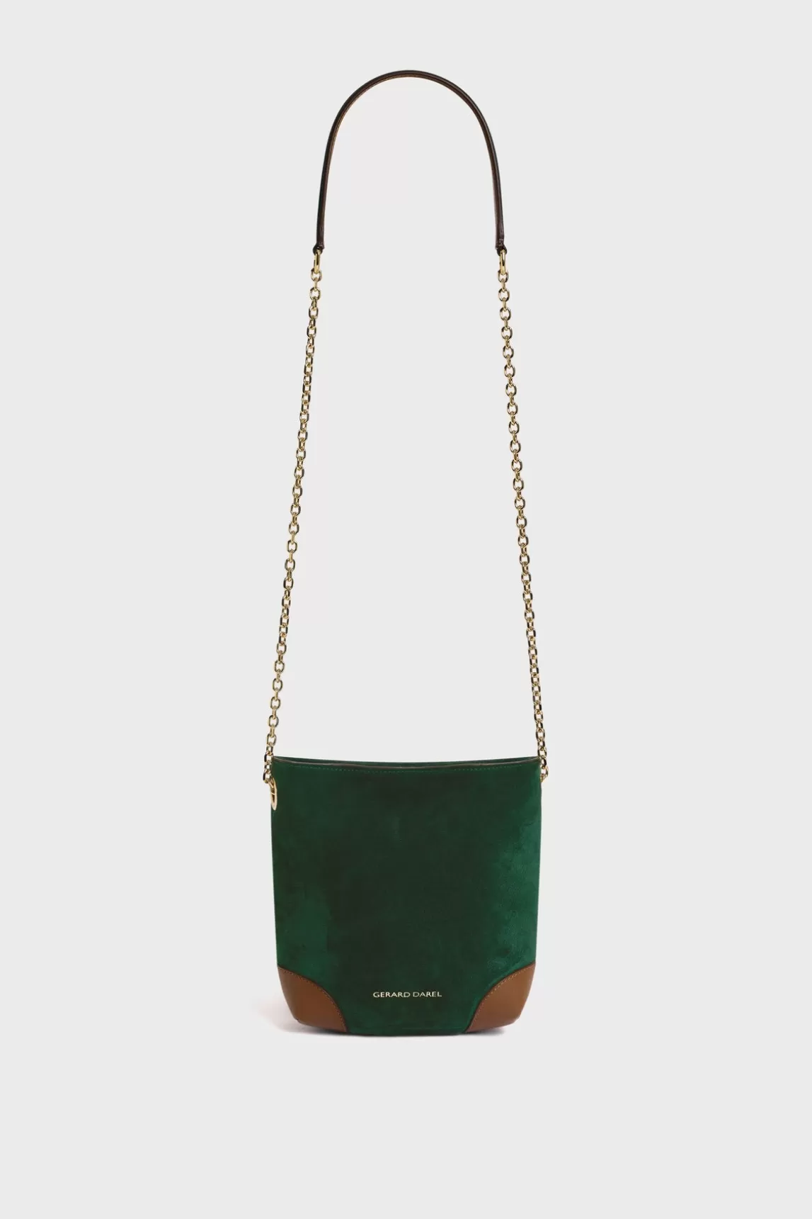 Clearance Gerard Darel Crossbody bag in suede leather - LE MINI "])self.__next_f.push([1,"CHARLOTTE Cèdre