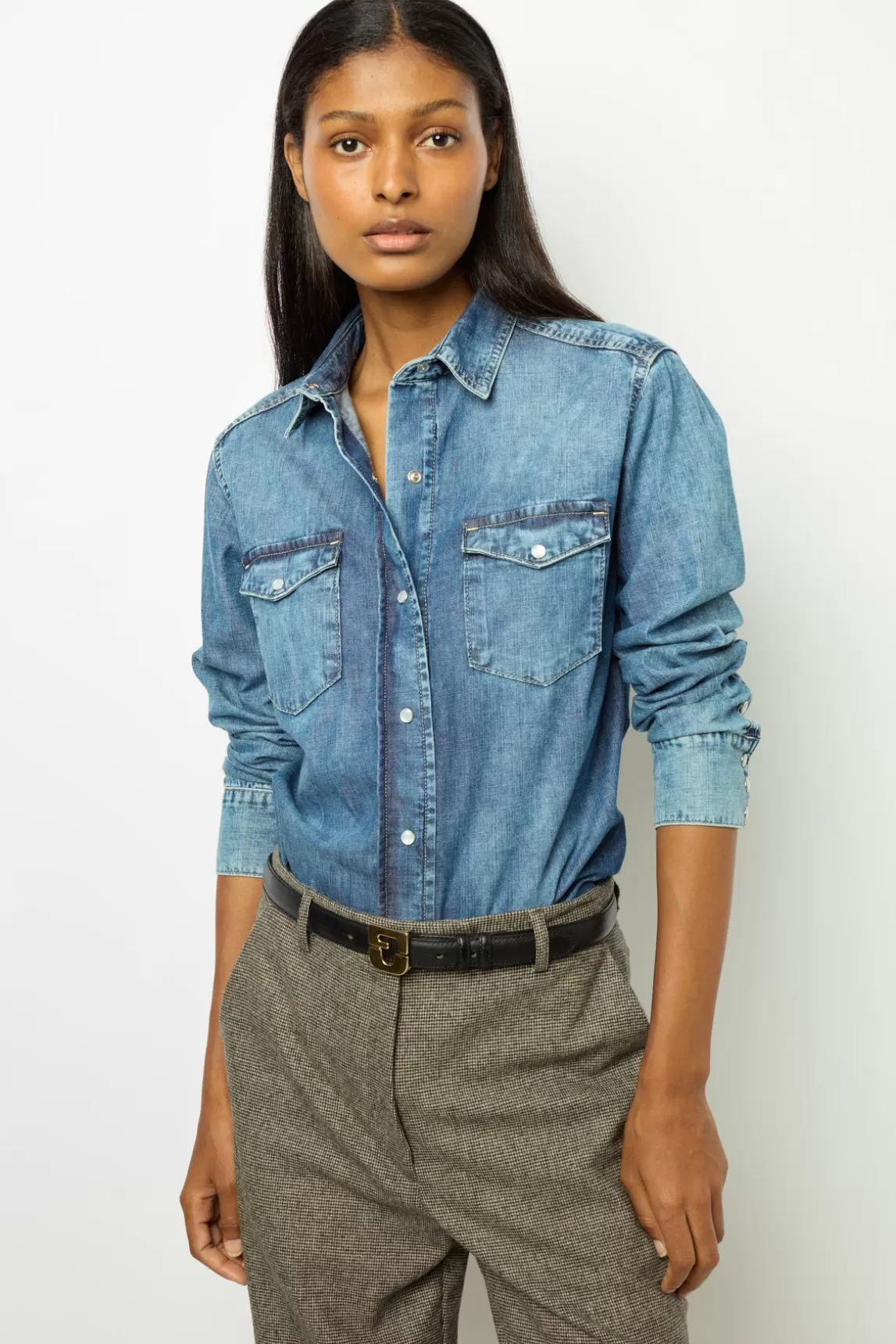 Flash Sale Gerard Darel Denim shirt - AIMEE Jeans