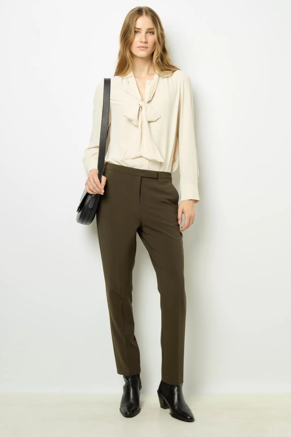 Outlet Gerard Darel Elasticated slim pants - NEA VertKaki