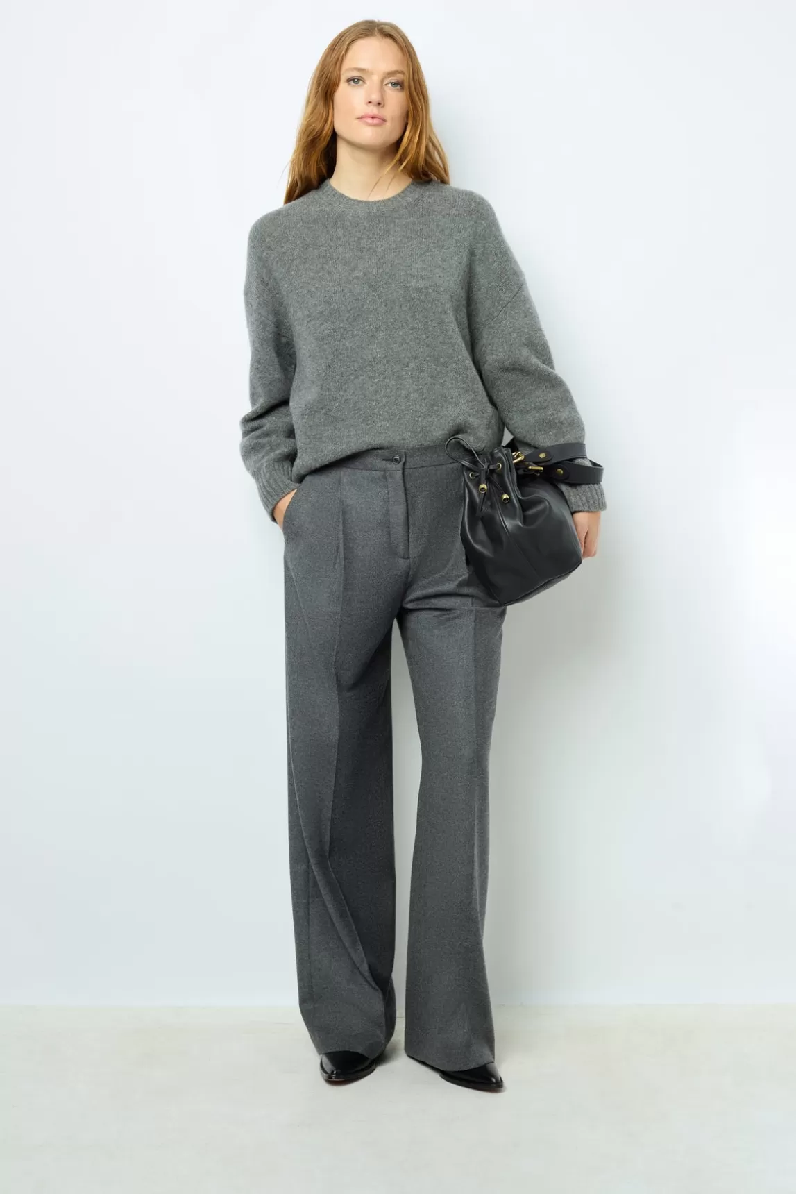 Clearance Gerard Darel Flannel straight cut pants - NIA Grismoyen