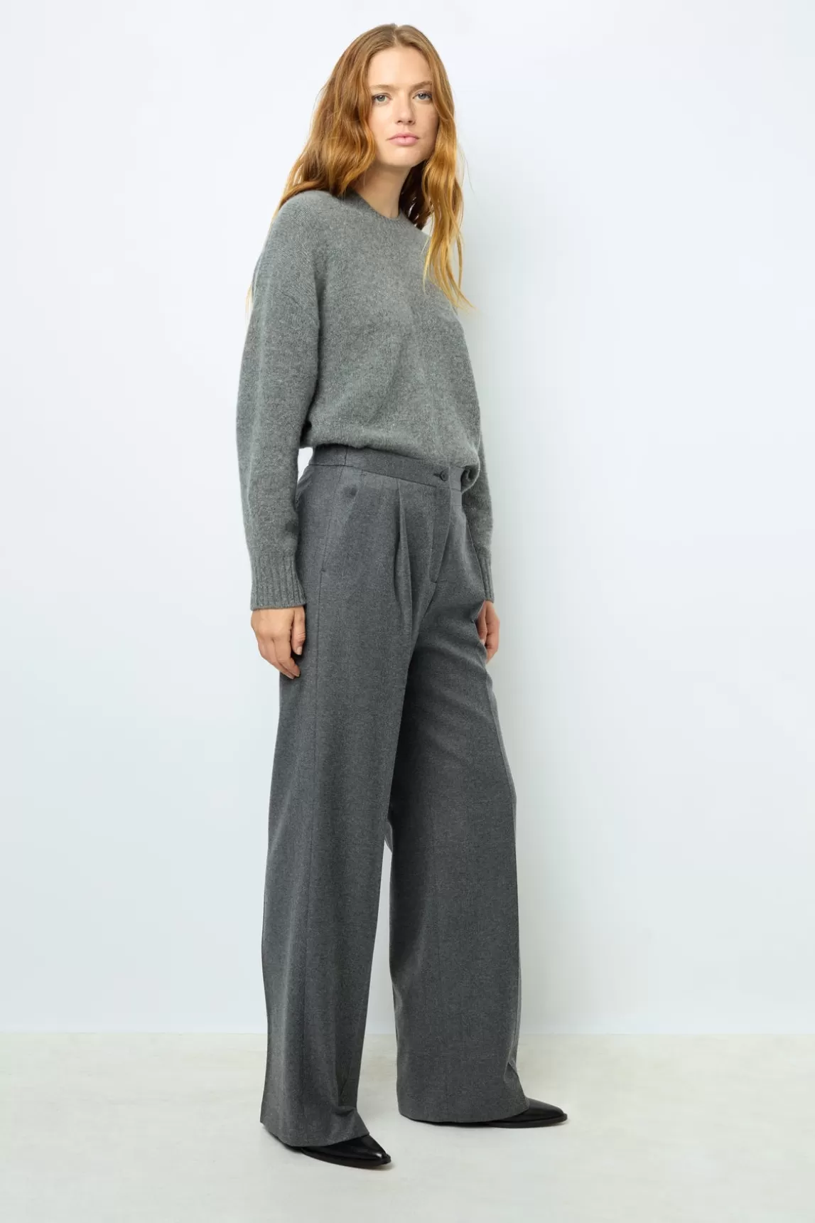 Clearance Gerard Darel Flannel straight cut pants - NIA Grismoyen