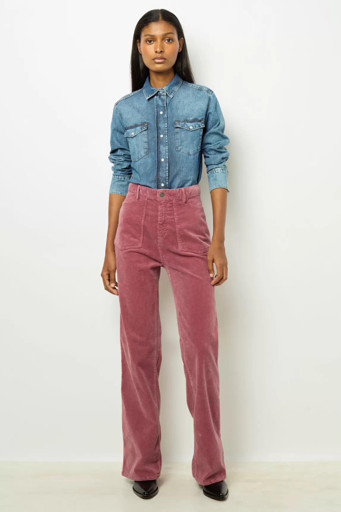 Sale Gerard Darel Flared corduroy pants - NAZIA Boisderose