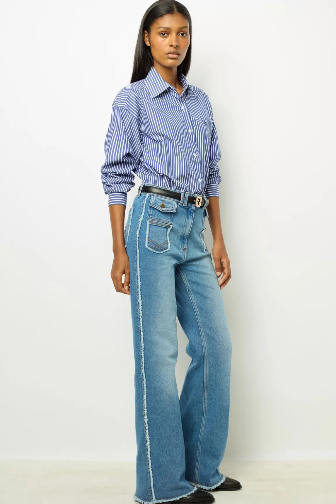 Outlet Gerard Darel Flared with fringes - ANNA Jeans