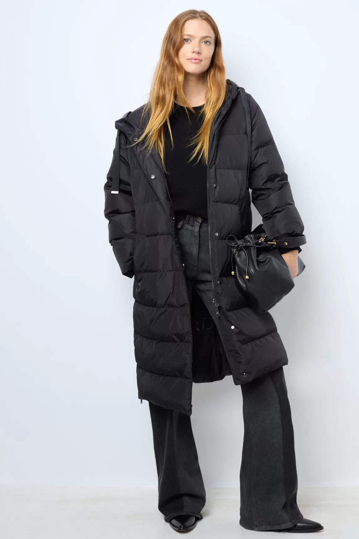 Best Gerard Darel Full-length reversible parka - LANAELLE Noir