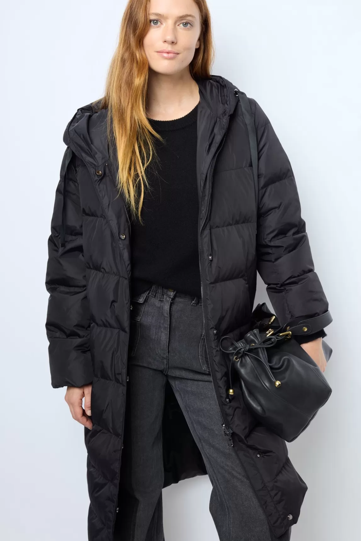 Best Gerard Darel Full-length reversible parka - LANAELLE Noir