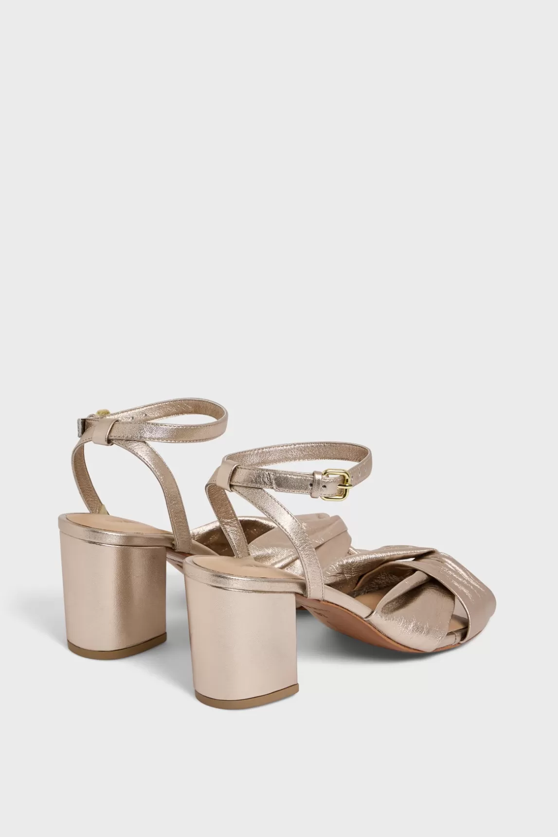 Sale Gerard Darel Gold heeled sandals - BETH Mordoré