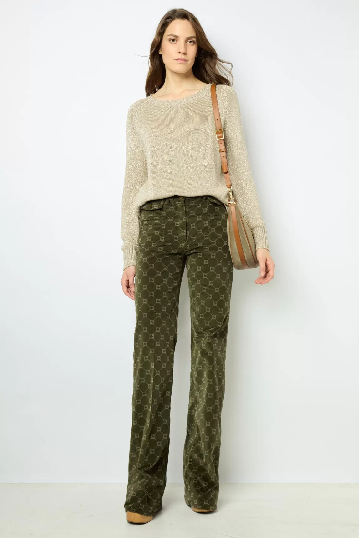 Sale Gerard Darel Golden lurex sweater - JAYLIN Beige