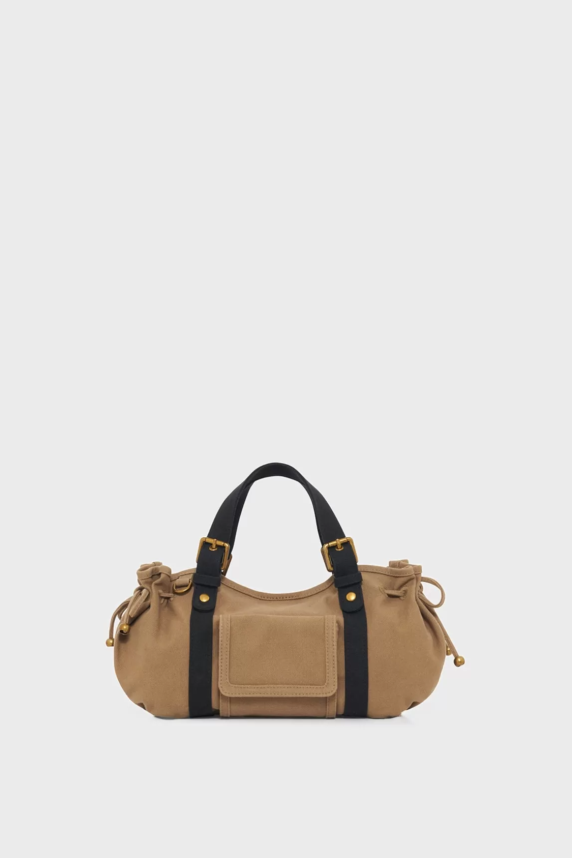 Online Gerard Darel Handbag in canvas - 18H Kaki/Noir