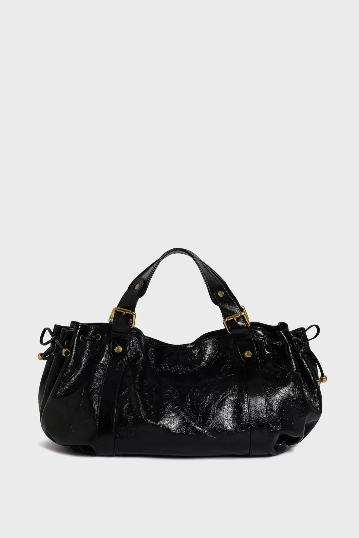 Flash Sale Gerard Darel Handbag in crumpled leather - 24H Noir