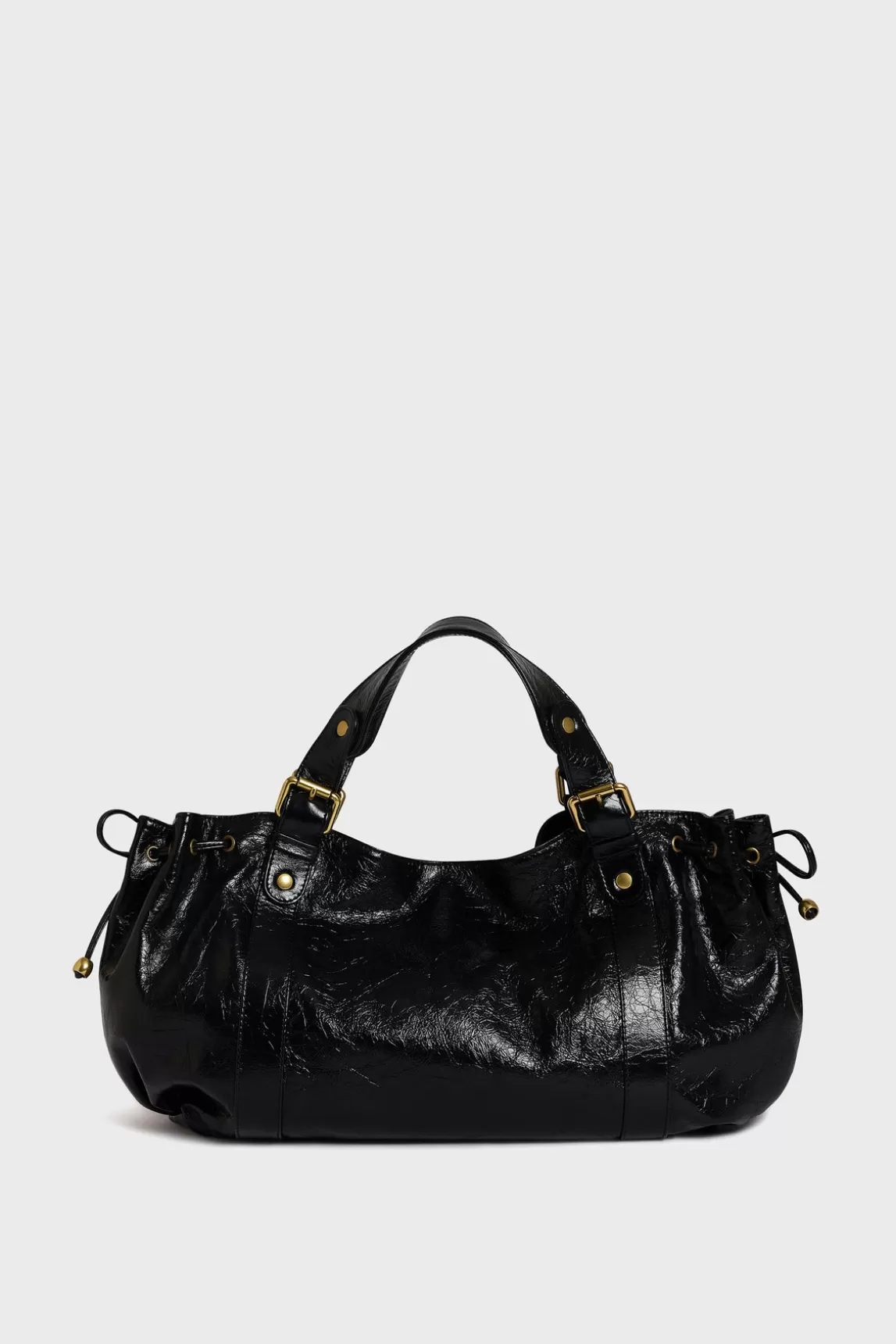 Flash Sale Gerard Darel Handbag in crumpled leather - 24H Noir