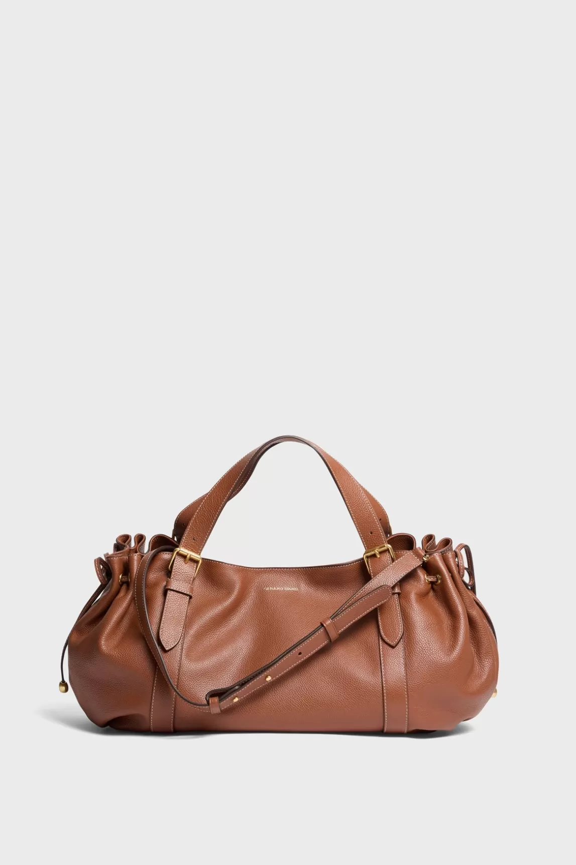 Clearance Gerard Darel Handbag in leather - LE 24H Tan