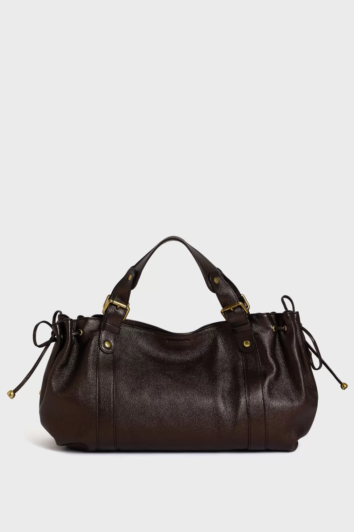 Flash Sale Gerard Darel Handbag in metallic leather - 24H Brun