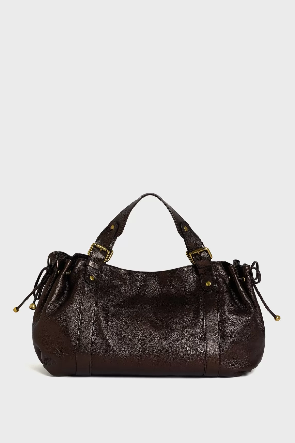 Flash Sale Gerard Darel Handbag in metallic leather - 24H Brun