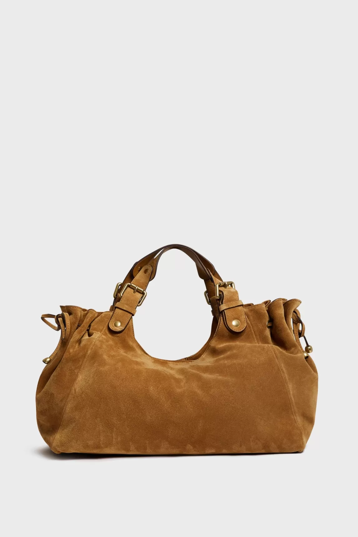 Hot Gerard Darel handbag in suede leather - CHIARA GD Blé