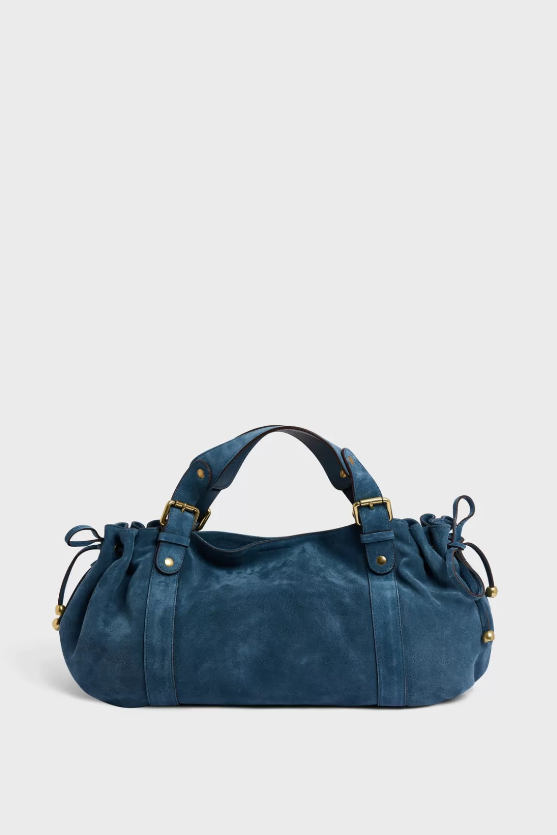 Store Gerard Darel Handbag in suede leather - 24H Bleudélavé