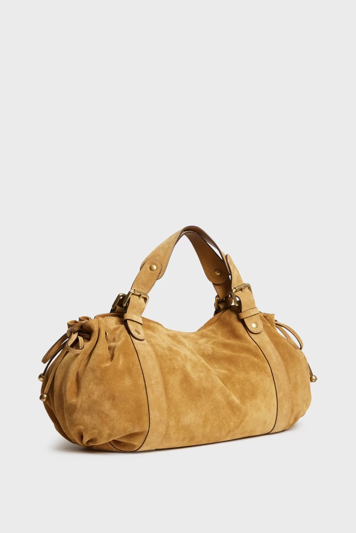 Hot Gerard Darel Handbag in suede leather - 24H Wheat