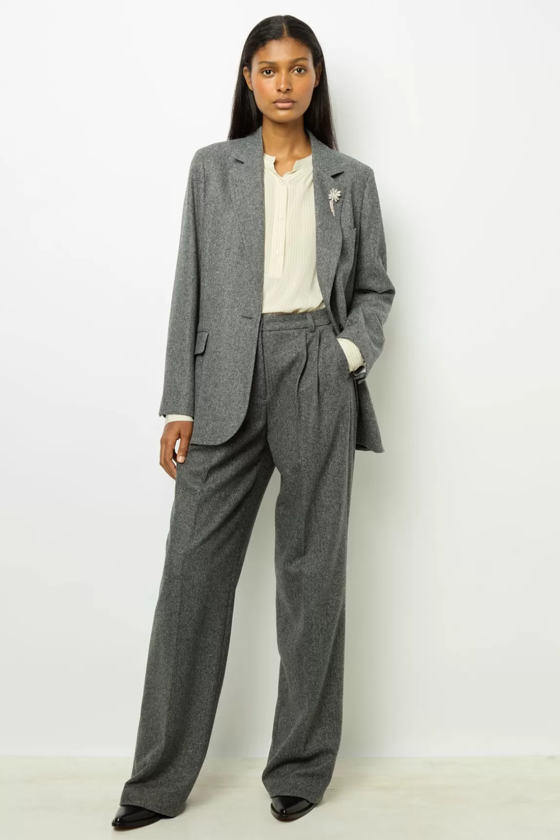 Fashion Gerard Darel Herringbone blazer - MELANIE Grismoyen