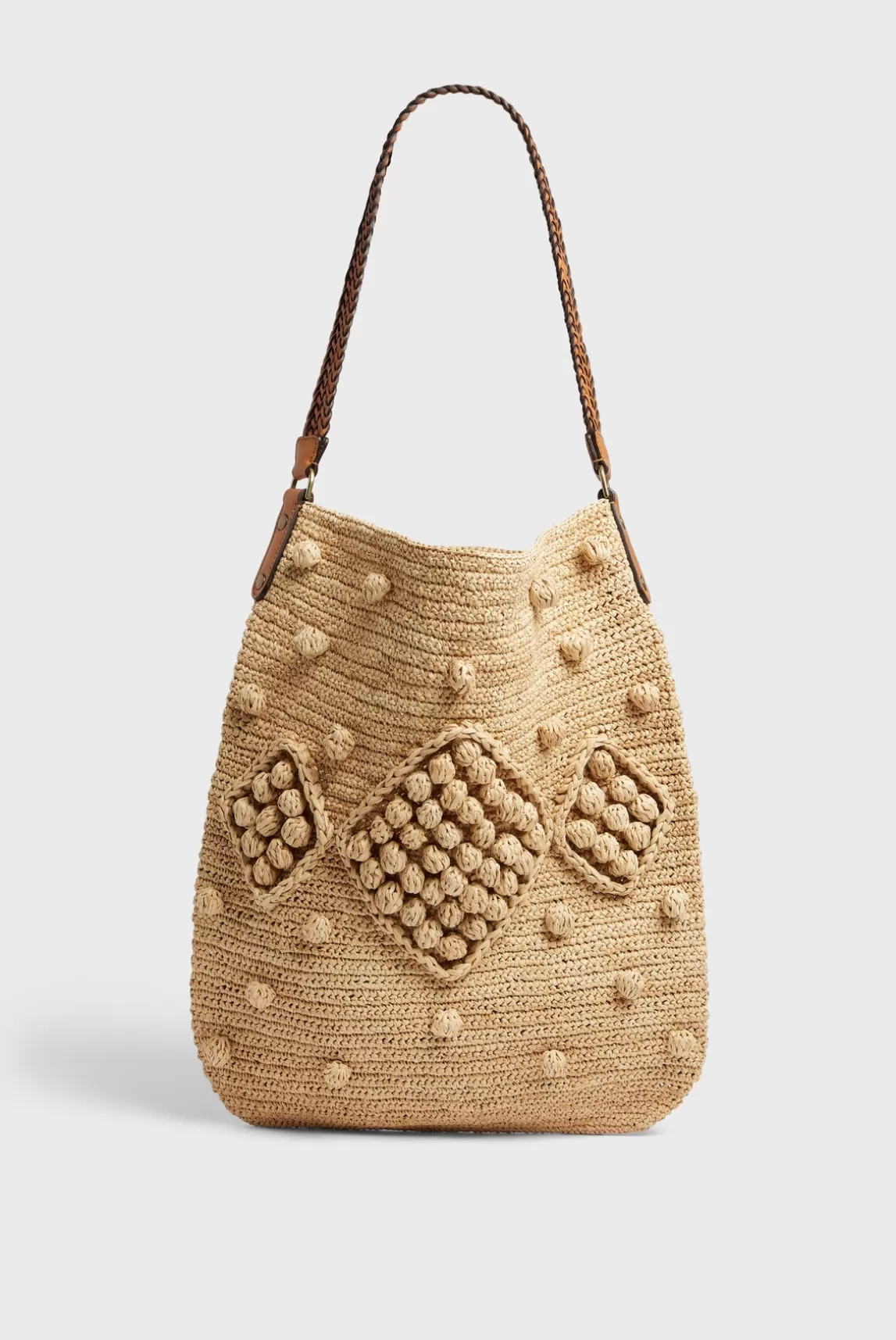 Shop Gerard Darel Hobo Bag in raffia - JOSIE String