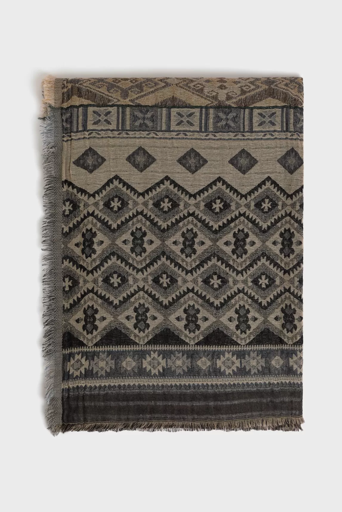 Cheap Gerard Darel Jacquard "])self.__next_f.push([1,"cotton and wool scarf - DOLORES Sable