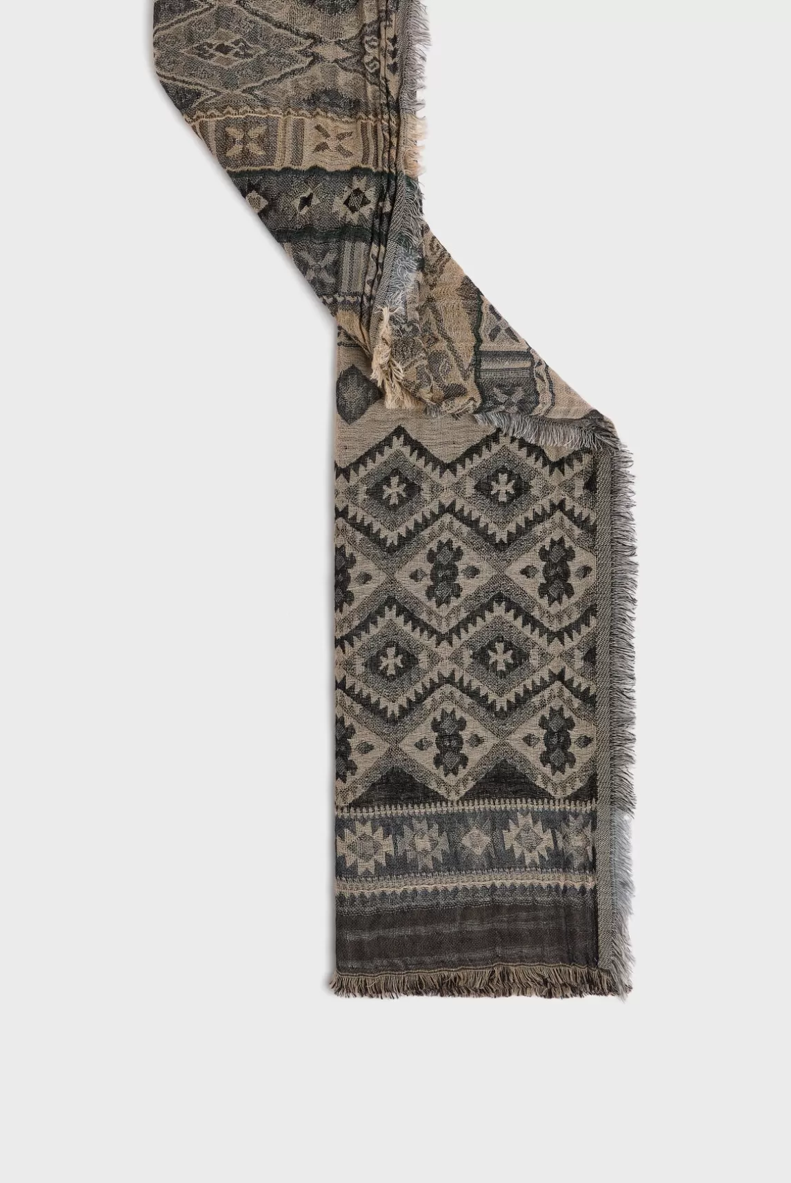 Cheap Gerard Darel Jacquard "])self.__next_f.push([1,"cotton and wool scarf - DOLORES Sable