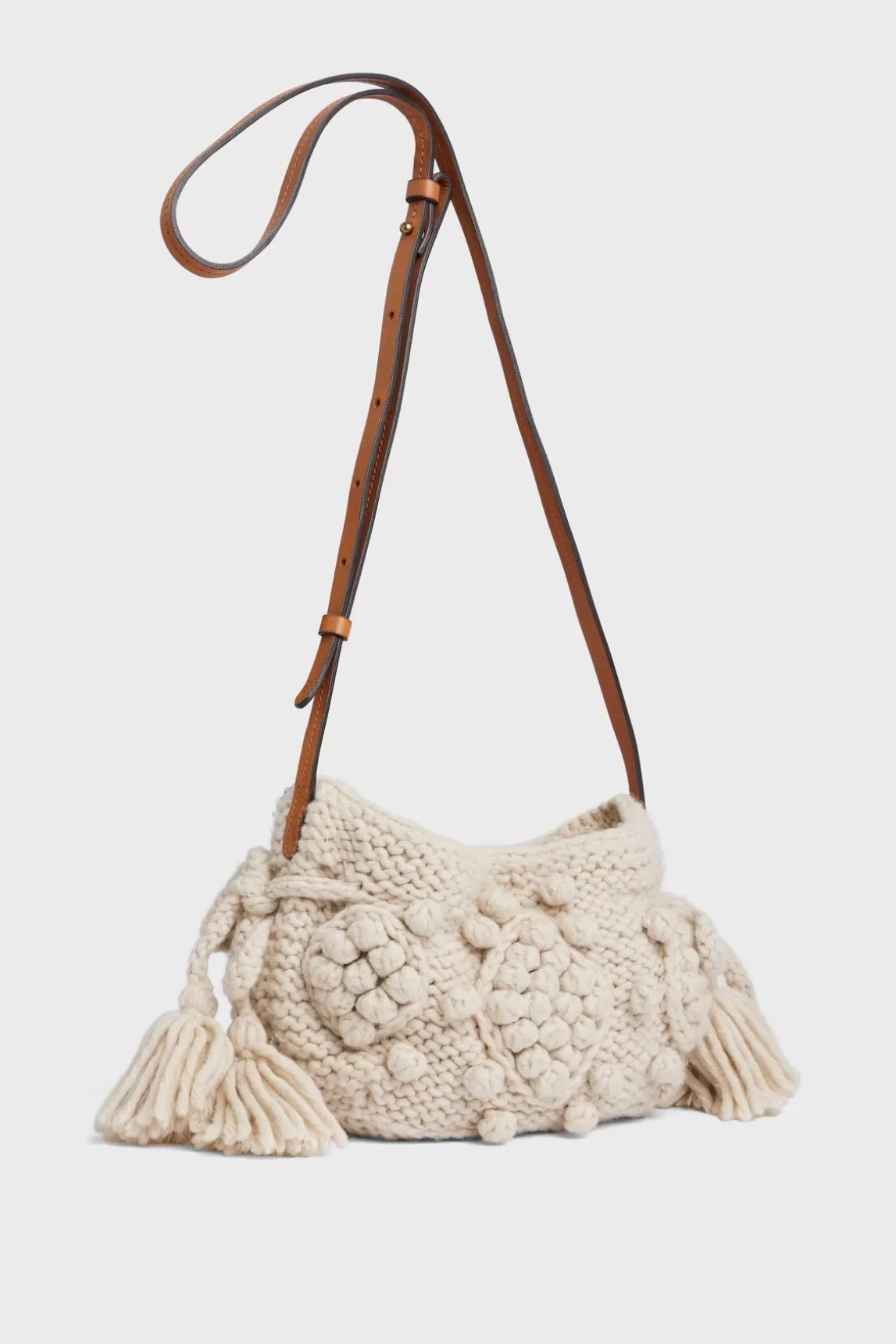 Online Gerard Darel Knitted crossbody- MINI 24 Natural