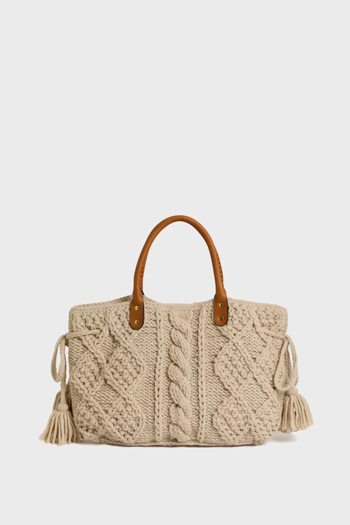 Outlet Gerard Darel Knitted handbag - 24 GD MARILYN GrisChiné