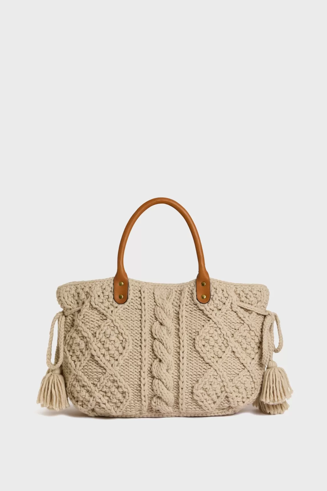 Outlet Gerard Darel Knitted handbag - 24 GD MARILYN GrisChiné