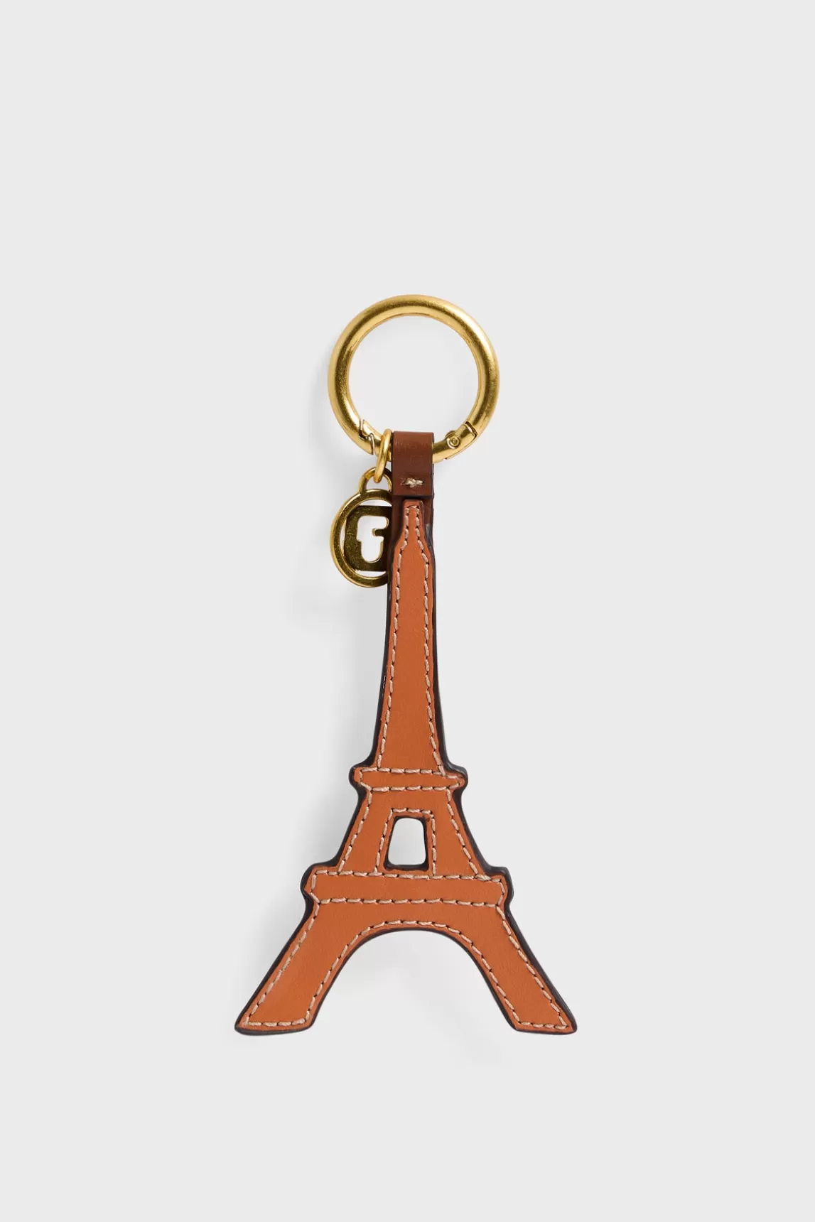 Best Sale Gerard Darel Leather charm - PARIS GD Pêche