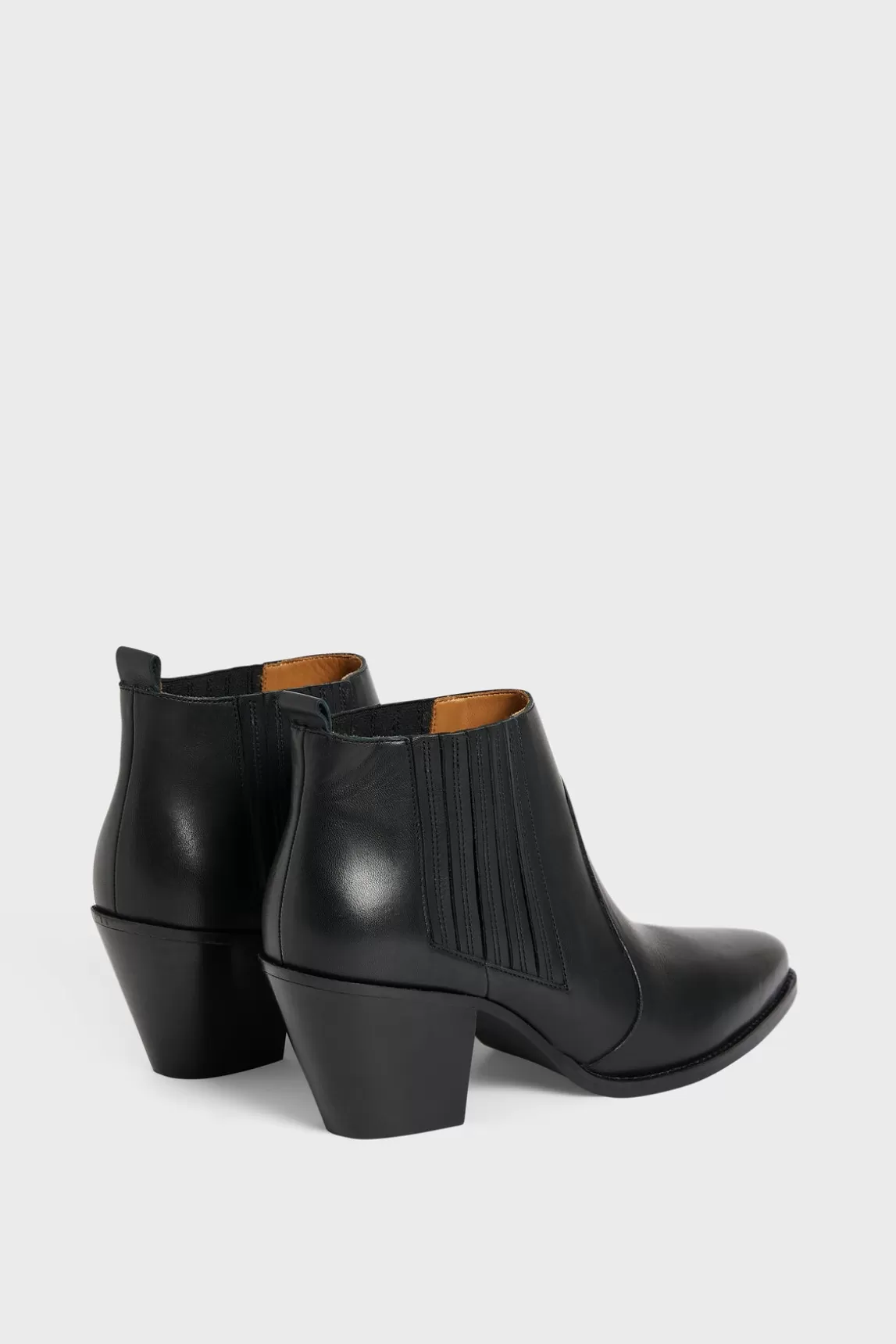 Best Sale Gerard Darel Leather heeled boots - JESSE Noir