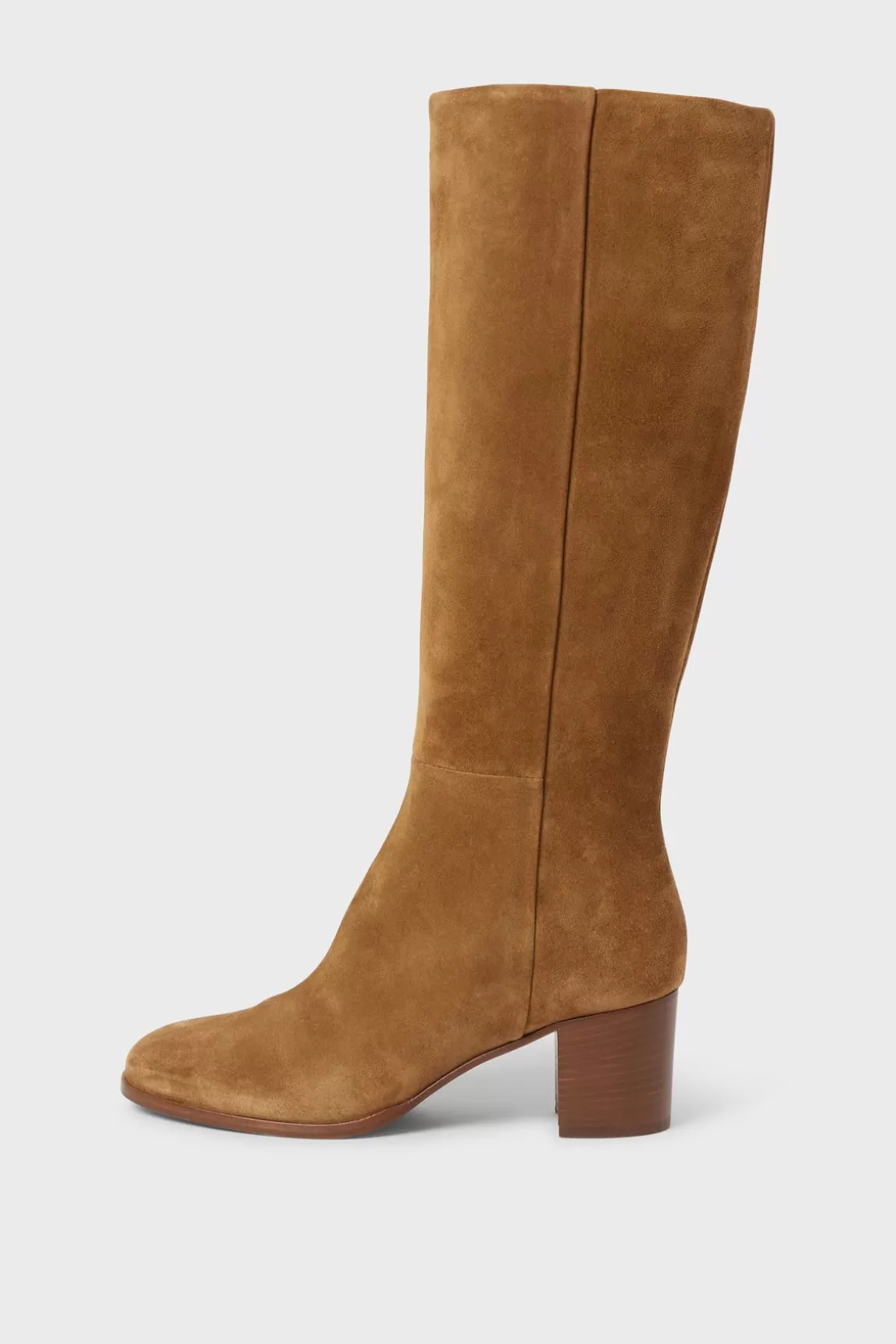 Shop Gerard Darel LIZZIE - High boots in velvet leather Camel