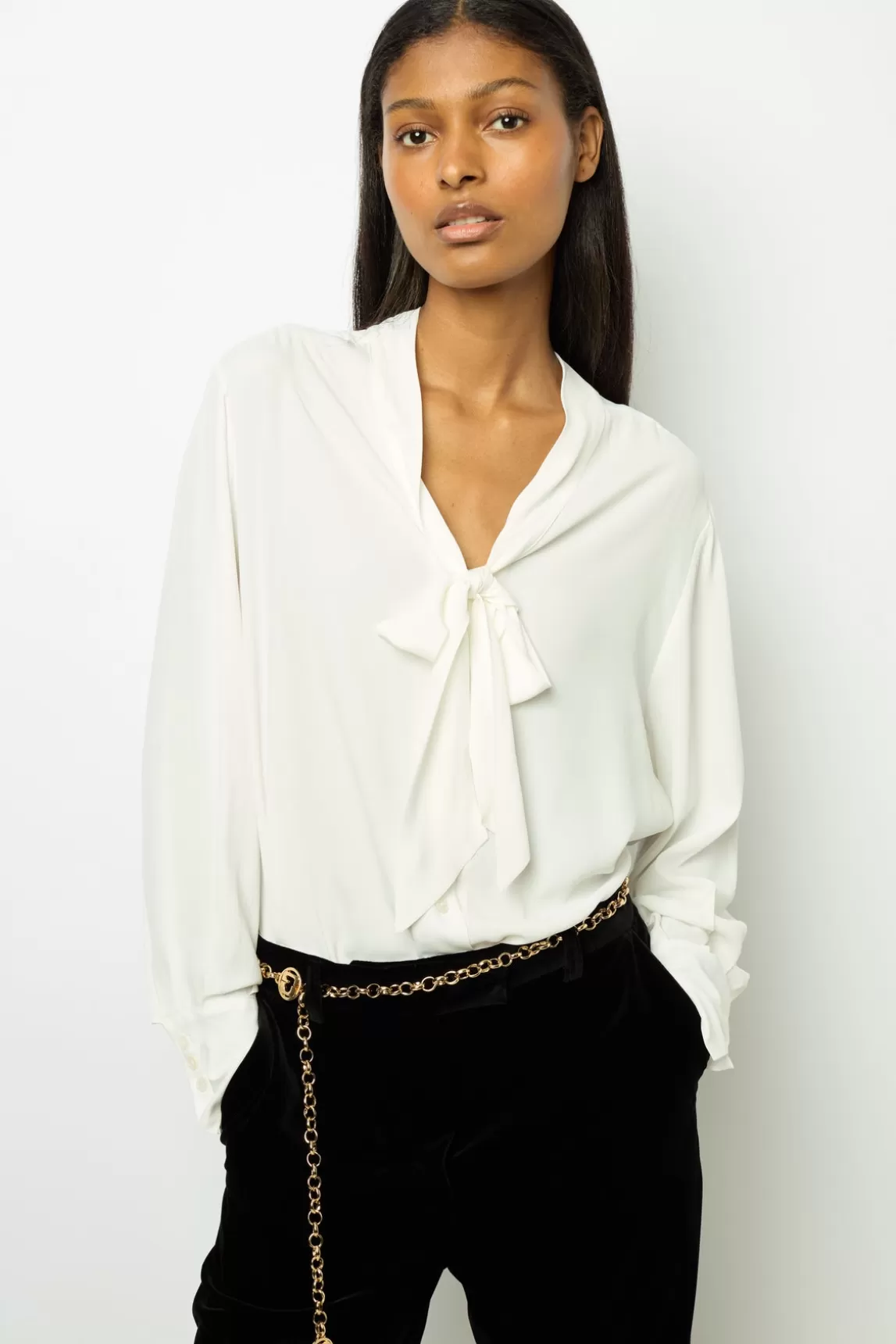 Cheap Gerard Darel Pussy-bow collar blouse