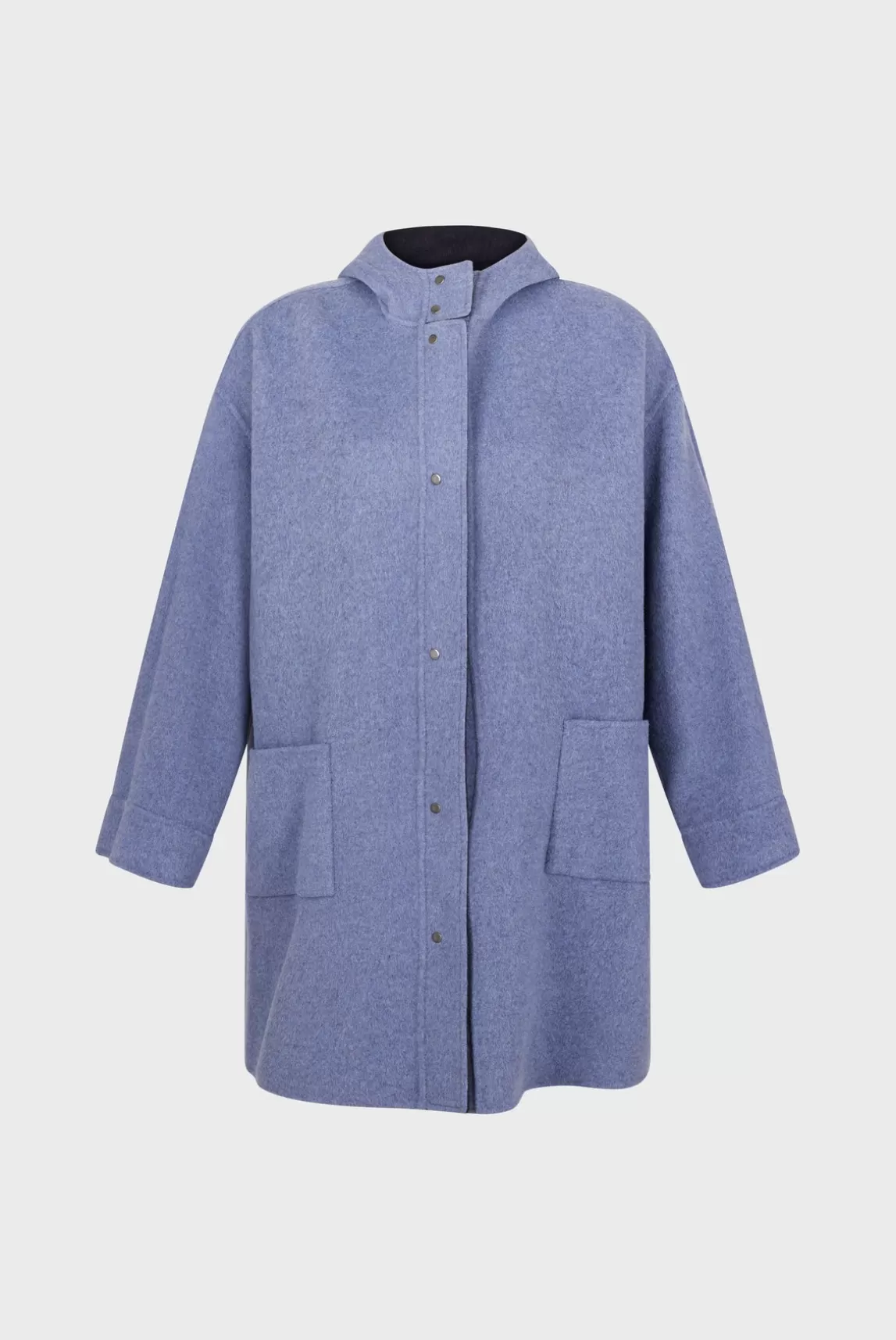 Discount Gerard Darel Reversible hooded coat - LANE Nuage