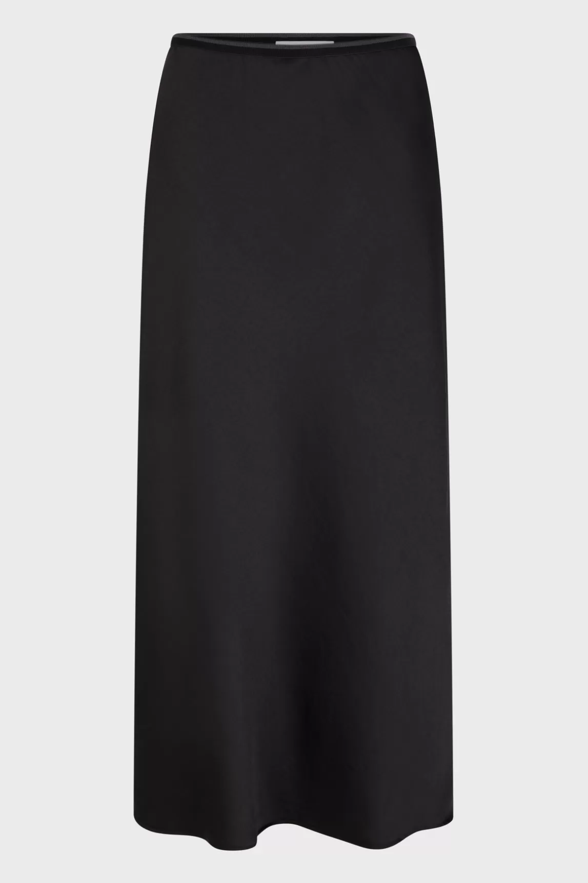 Discount Gerard Darel Satin midi skirt - CLEMENCE Noir