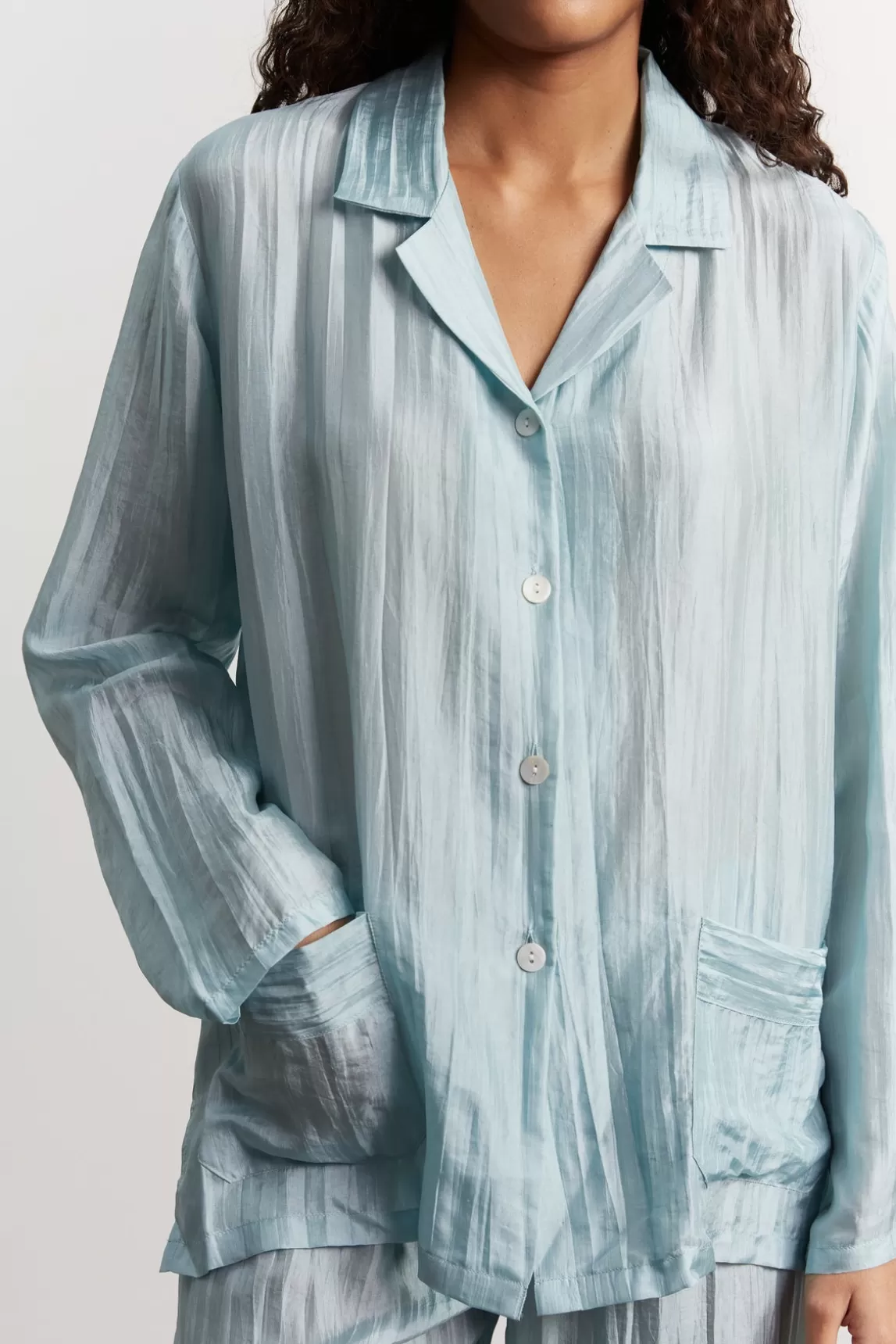 Best Gerard Darel Silk pyjamas - sky blue Skyblue