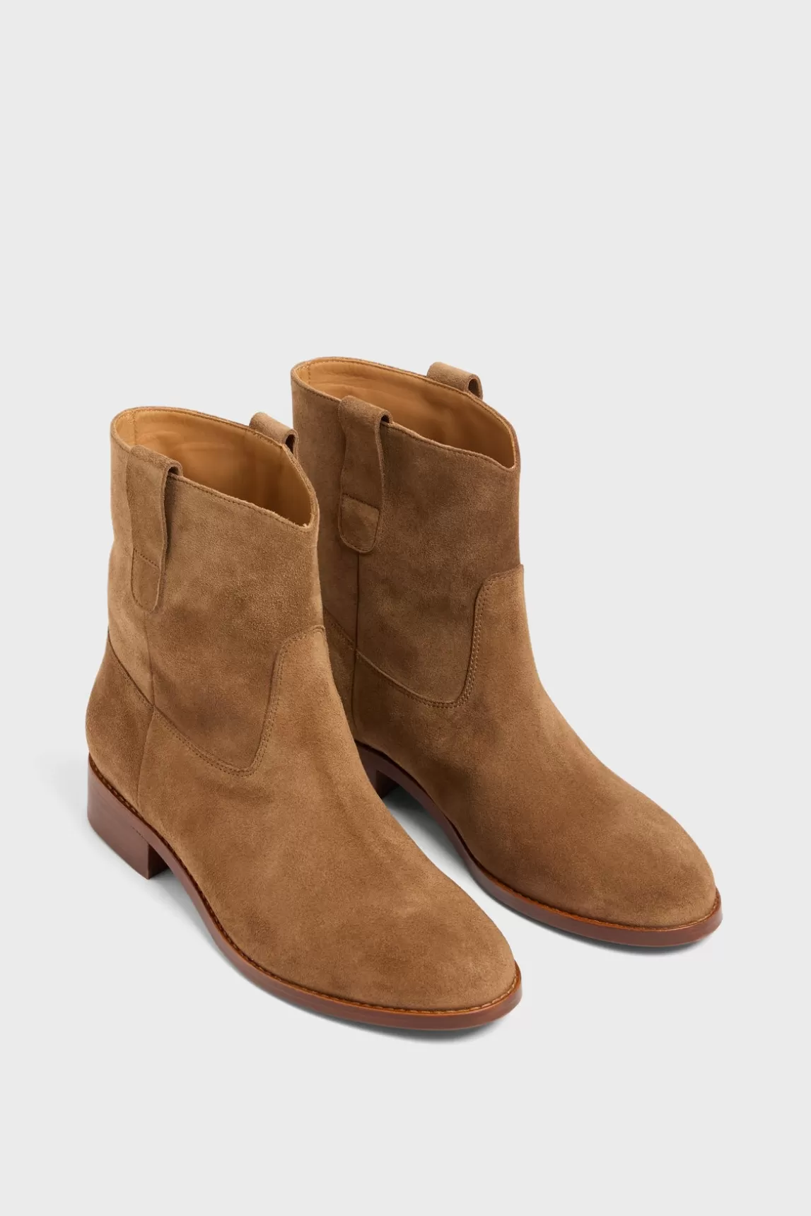 Cheap Gerard Darel Suede boots - ELIE Tobacco