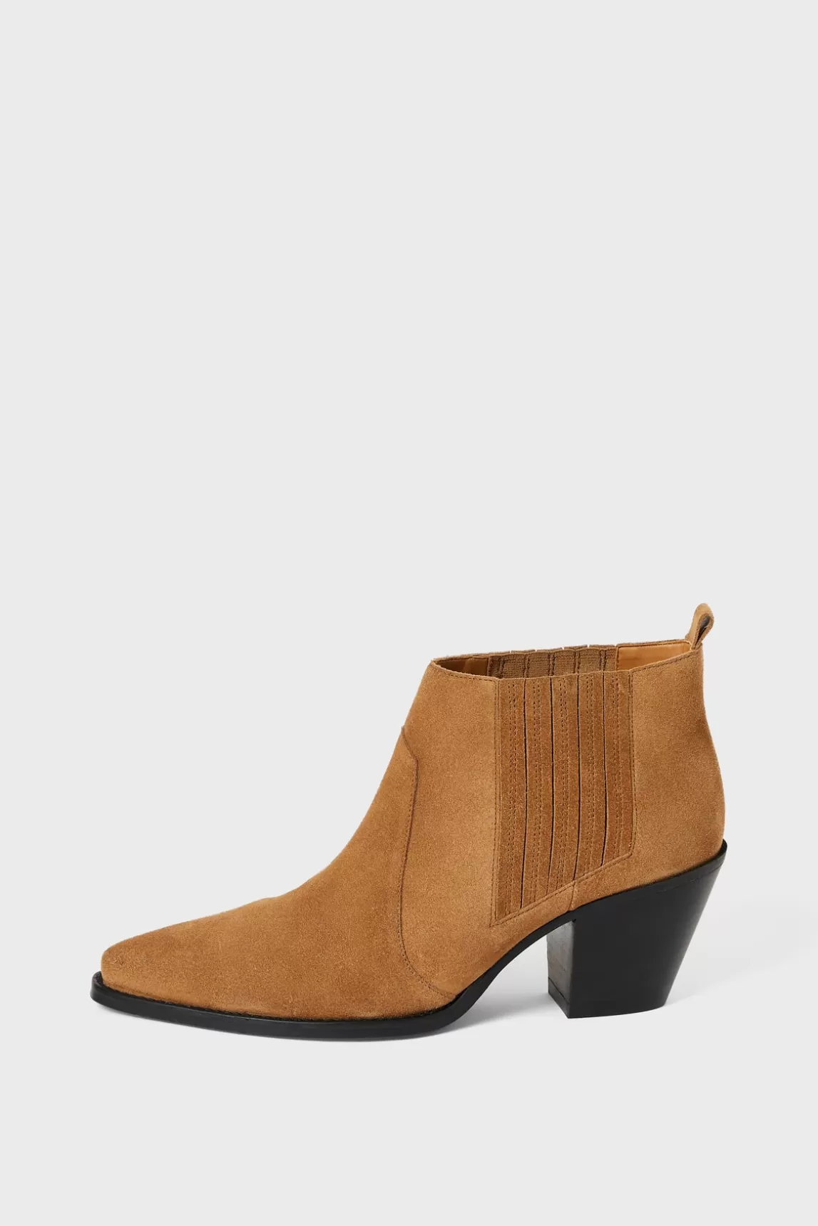 Best Sale Gerard Darel Suede heeled boots - JESSE Camel