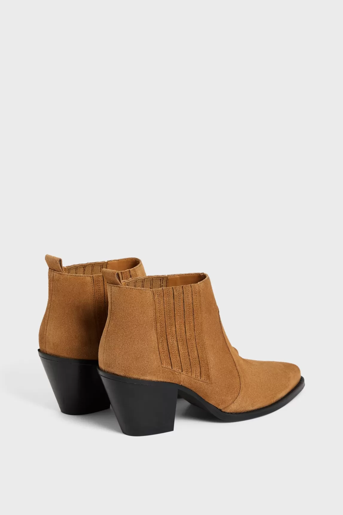 Best Sale Gerard Darel Suede heeled boots - JESSE Camel