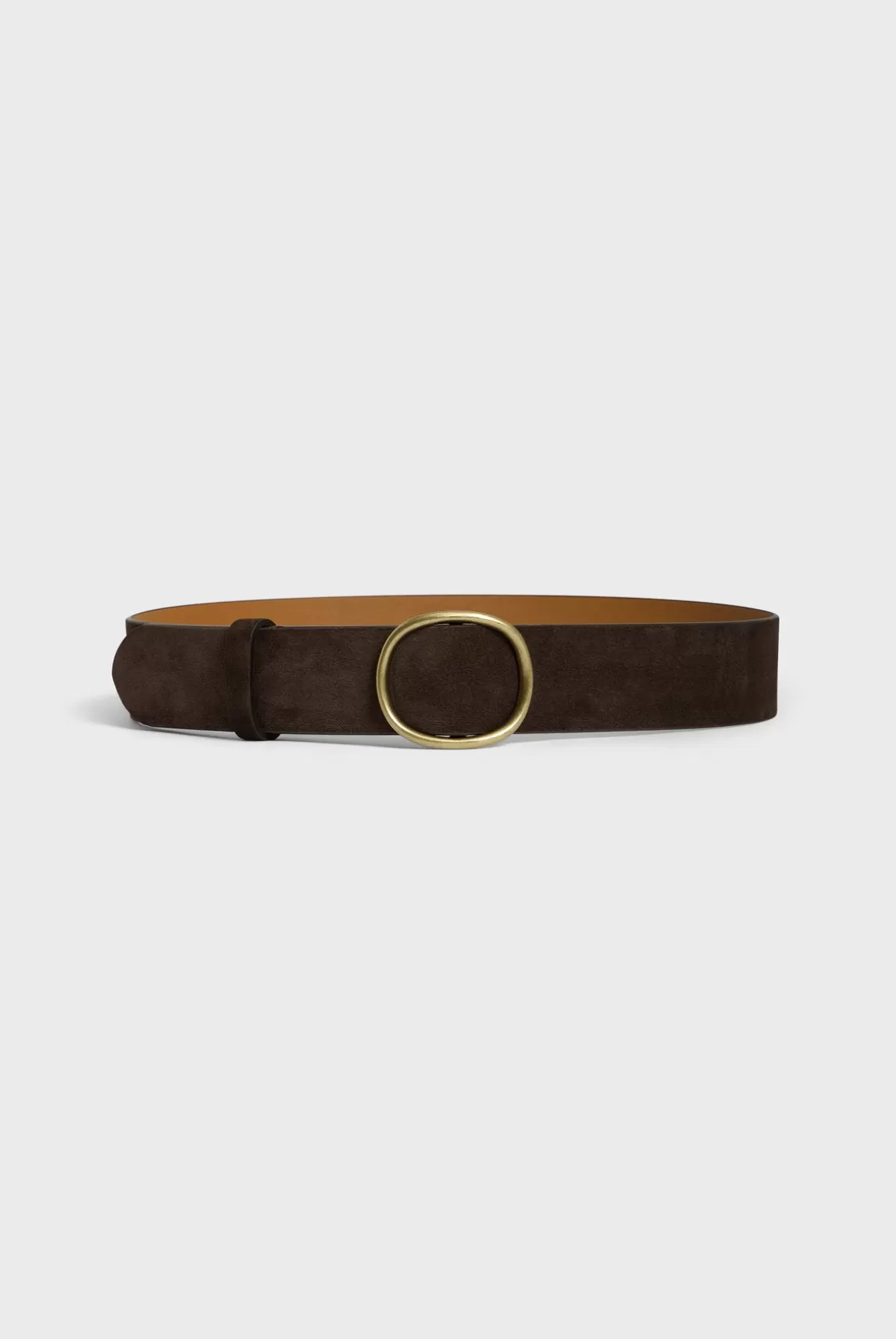 Store Gerard Darel Suede leather belt - PALOMA Coffee