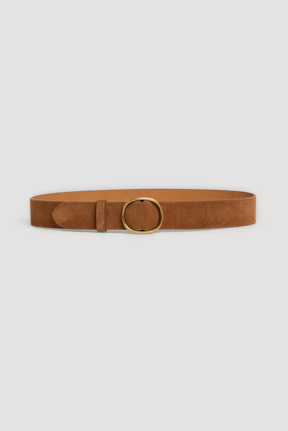 Online Gerard Darel Suede leather belt - PALOMA Tobacco