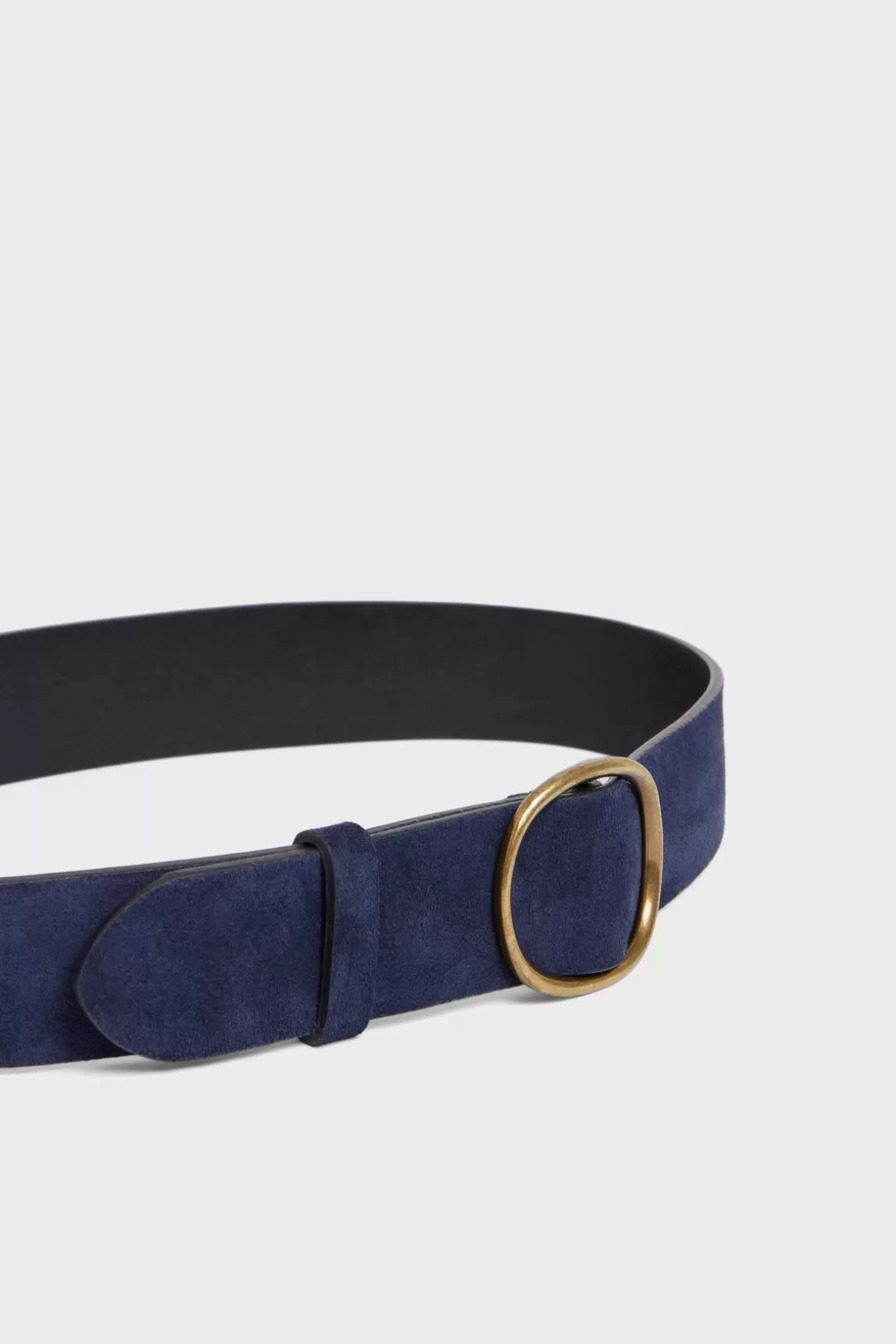 Best Gerard Darel Suede leather belt - PALOMA Marine