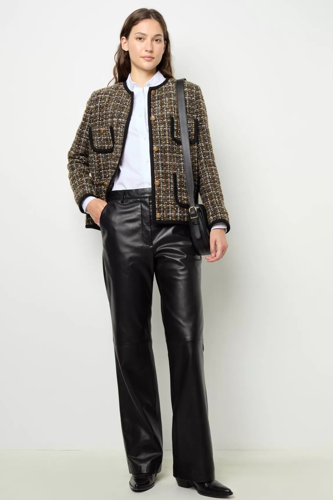 Cheap Gerard Darel Tweed jacket with braid - MARGAUX Kakimoyen